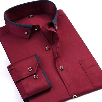 Joris - Camicia classica a maniche lunghe da uomo