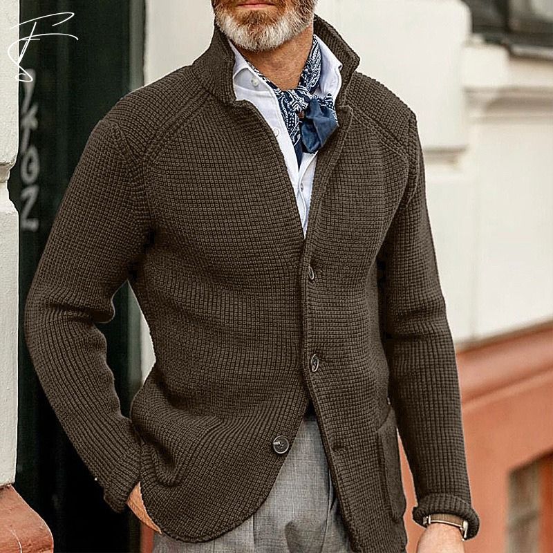 Sergio™ - Cardigan Tessuto in Cotone