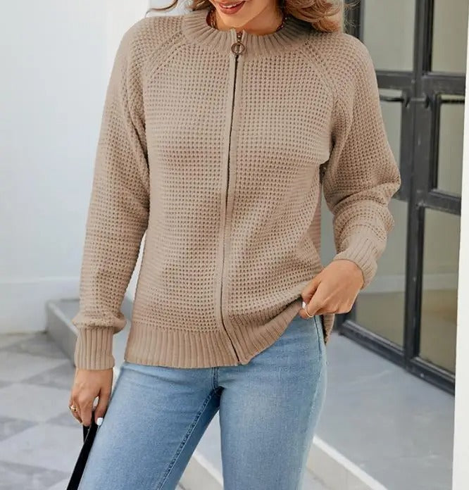 Emma™️ - Cardigan Lavorato a Maglia Elegante